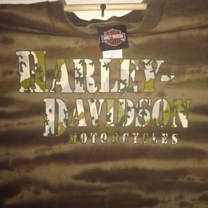 Harley-Davidson tie dye t-shirt.